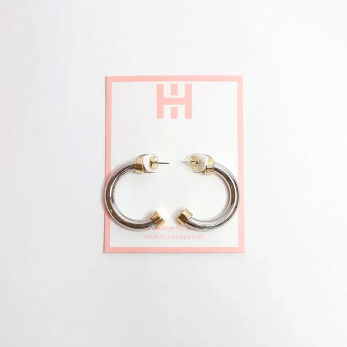 Hoo Hoops Minis - Silver with Gold