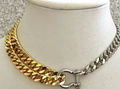 Horse Bit Double Wrap Necklace