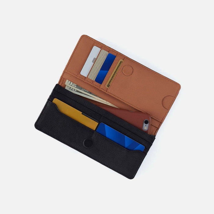 Hutton Large Wallet | Black