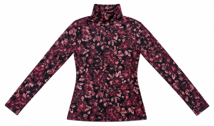 INKD IN101A Printed Mockneck