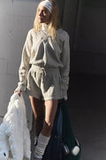 Intercept Romper Heather Grey*