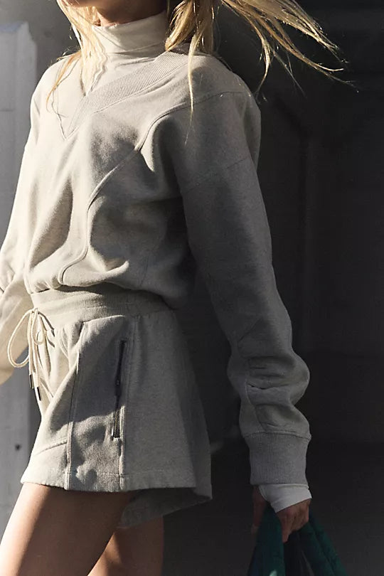 Intercept Romper Heather Grey*