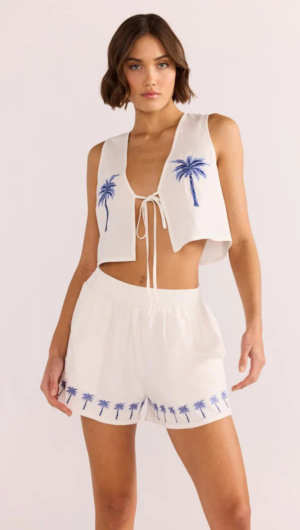 Isadora Embroidered Top