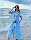 Isla Payal Isla Maxi Martini Blue