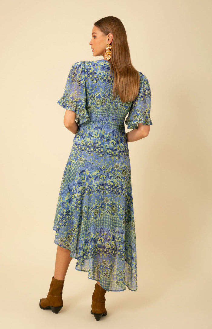 Izabella Dress, color_blue
