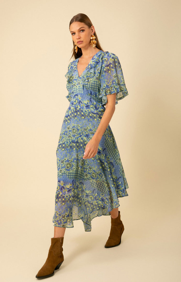 Izabella Dress, color_blue