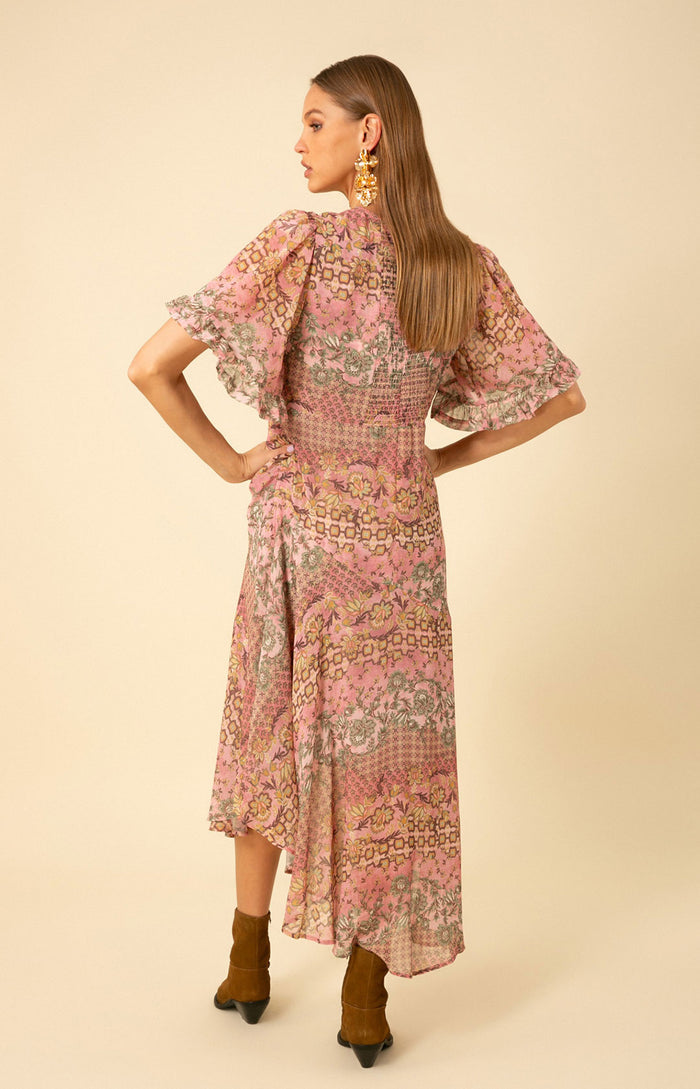 Izabella Dress, color_pink