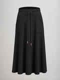 J267 52619 DRAWSTRING SKIRT