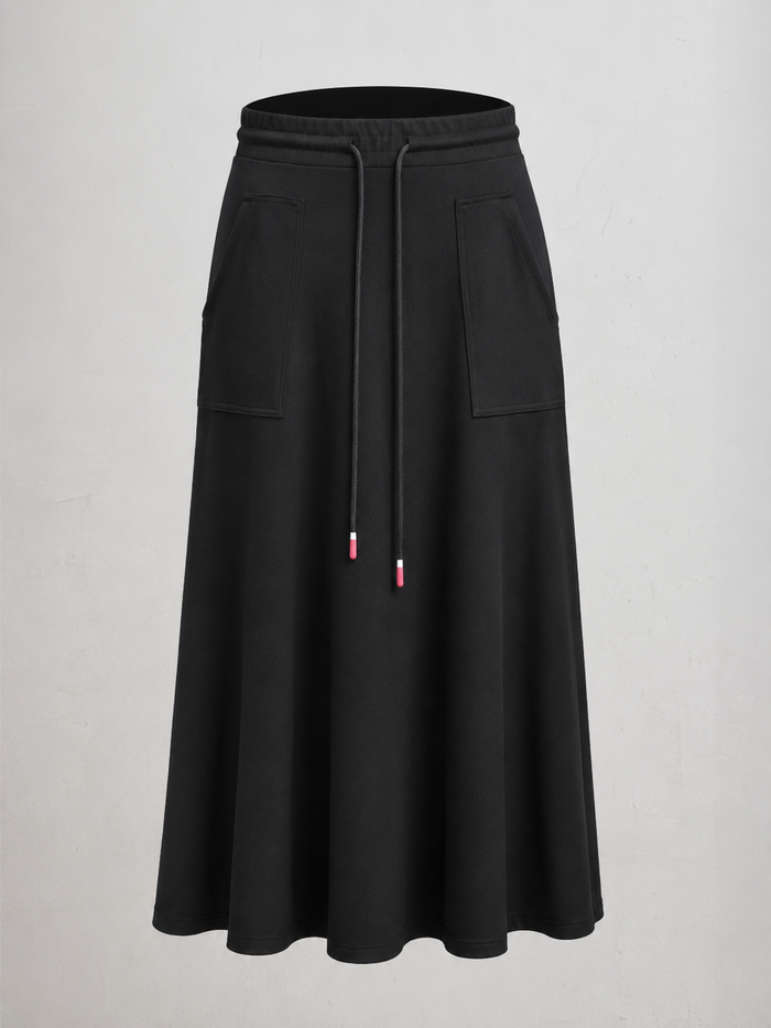 J267 52619 DRAWSTRING SKIRT