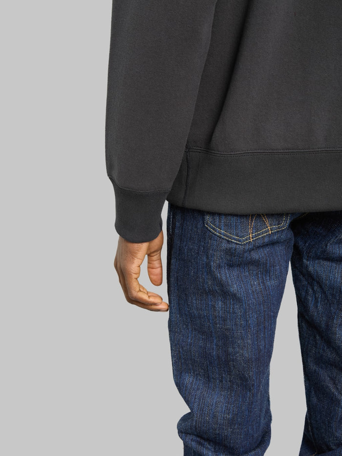 Jackman Big Loop Crewneck Ink Black