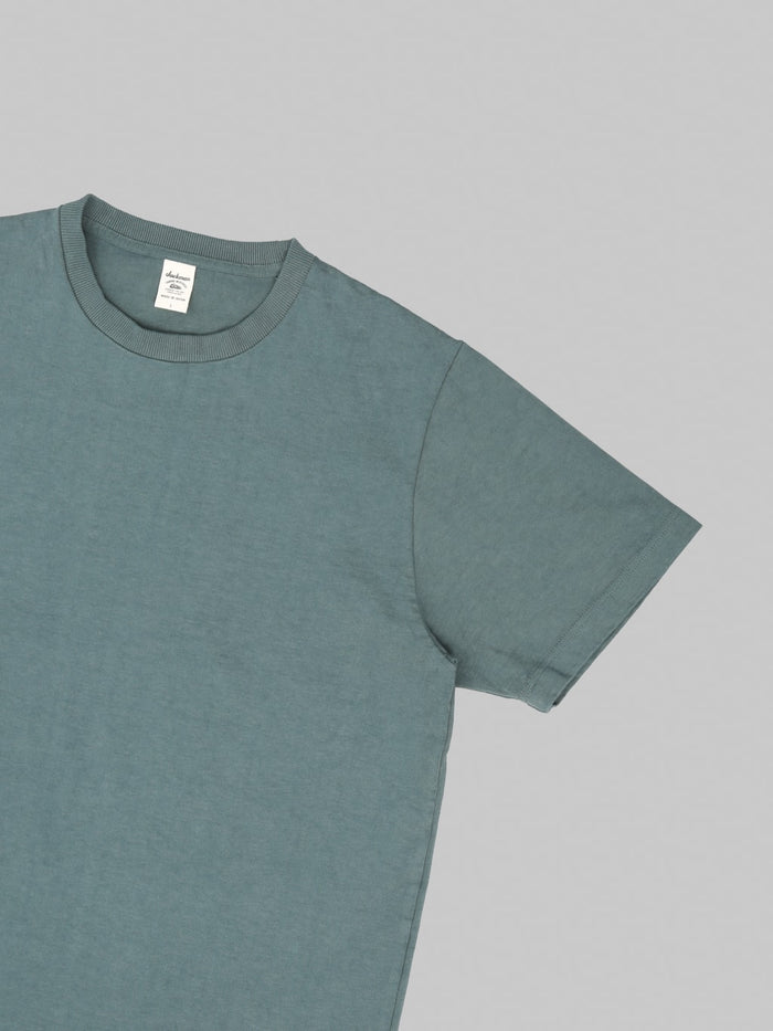 Jackman Dotsume TShirt Cloudy Green sleeve