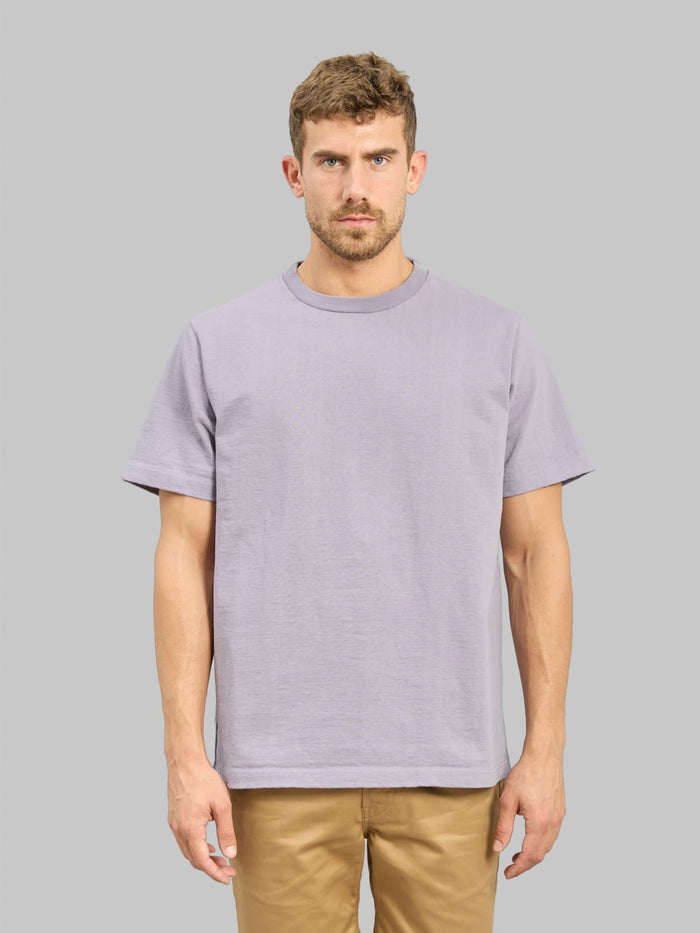 Jackman Dotsume TShirt Dry Purple front look