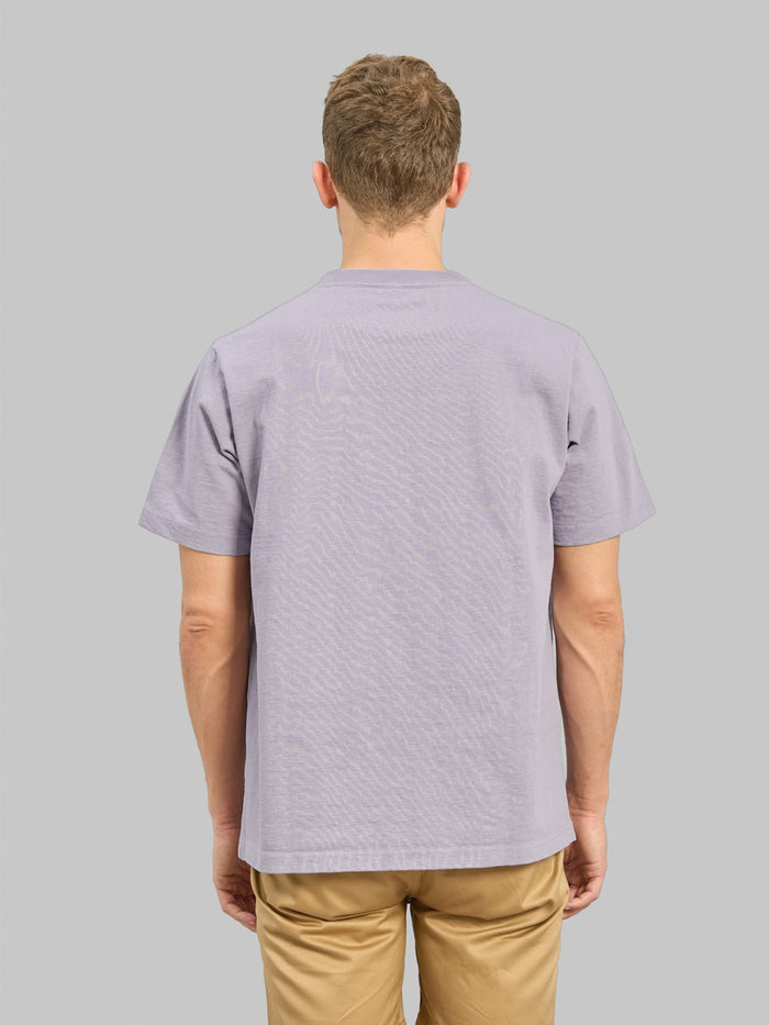 Jackman Dotsume TShirt Dry Purple  back look