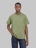 Jackman Dotsume TShirt Olive styled