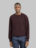 Jackman GG Sweat Crewneck Mauve Wine - Redcast Heritage Co.