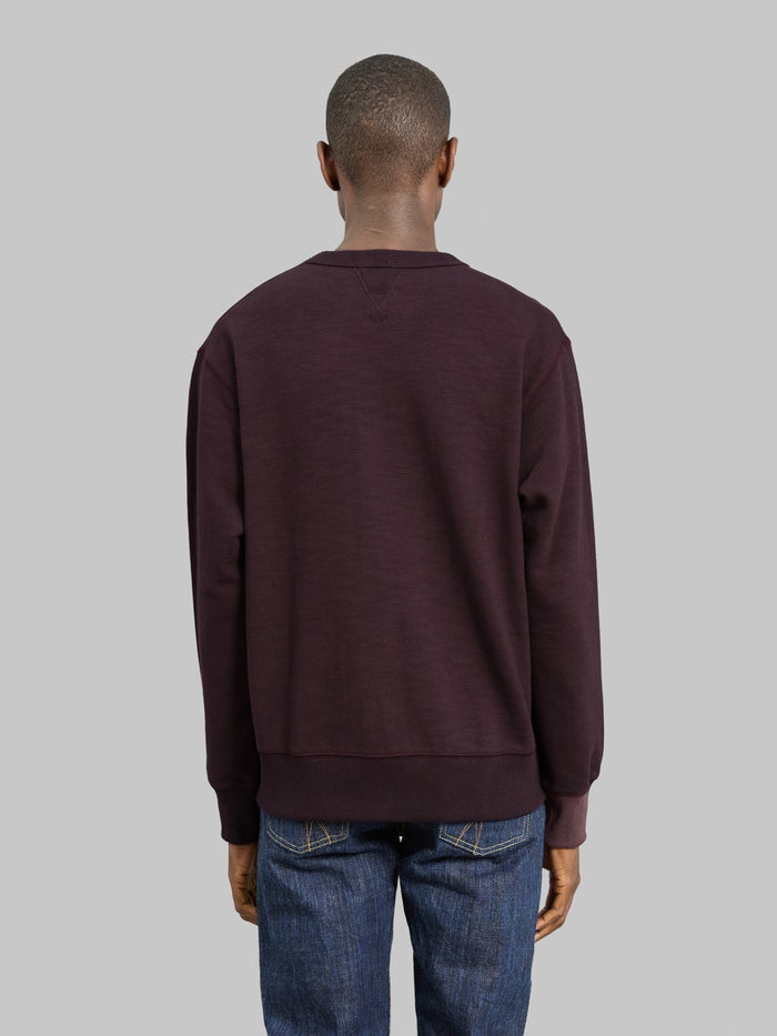 Jackman GG Sweat Crewneck Mauve Wine - Redcast Heritage Co.
