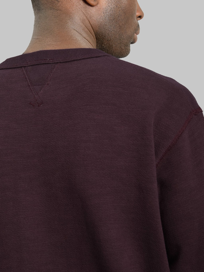 Jackman GG Sweat Crewneck Mauve Wine - Redcast Heritage Co.