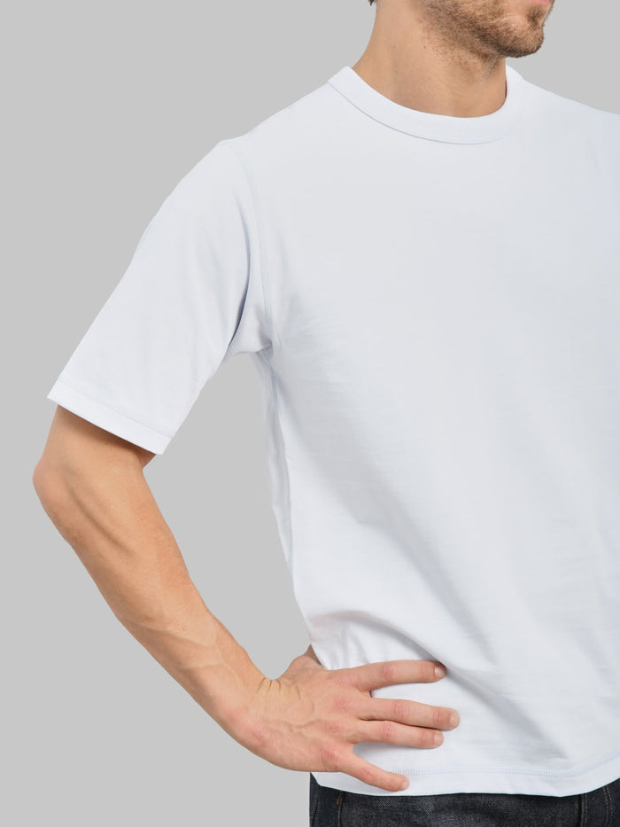 Jackman Grace TShirt Ice Blue sleeve