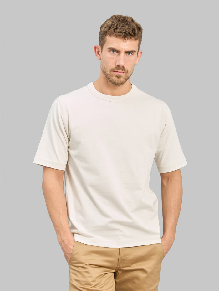 Jackman Grace T-Shirt Rosin White - Redcast Heritage Co.