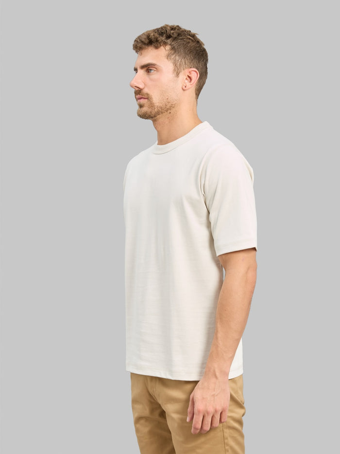 Jackman Grace T-Shirt Rosin White - Redcast Heritage Co.