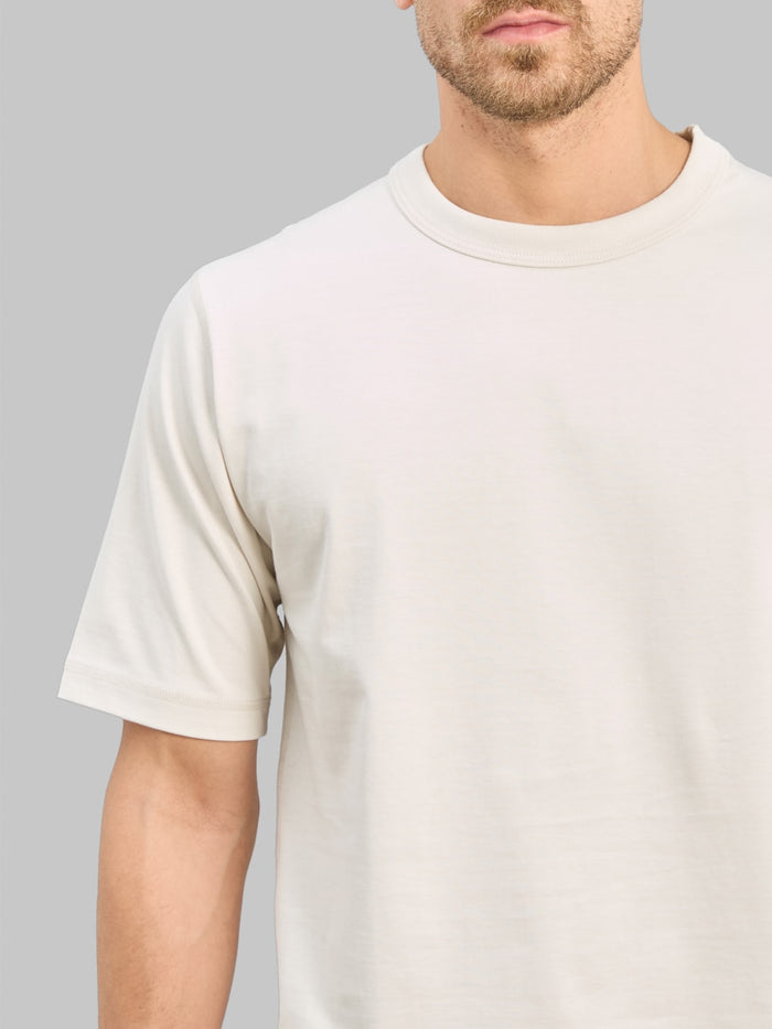 Jackman Grace T-Shirt Rosin White - Redcast Heritage Co.
