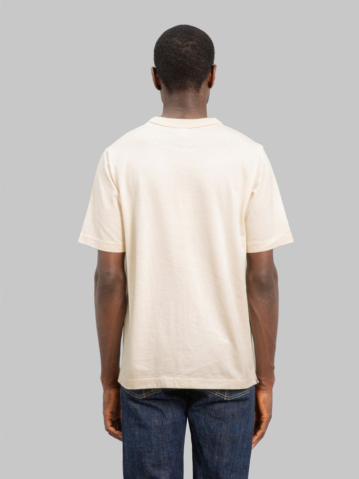 Jackman Lead-Off T-Shirt Ecru 2025 - Redcast Heritage Co.