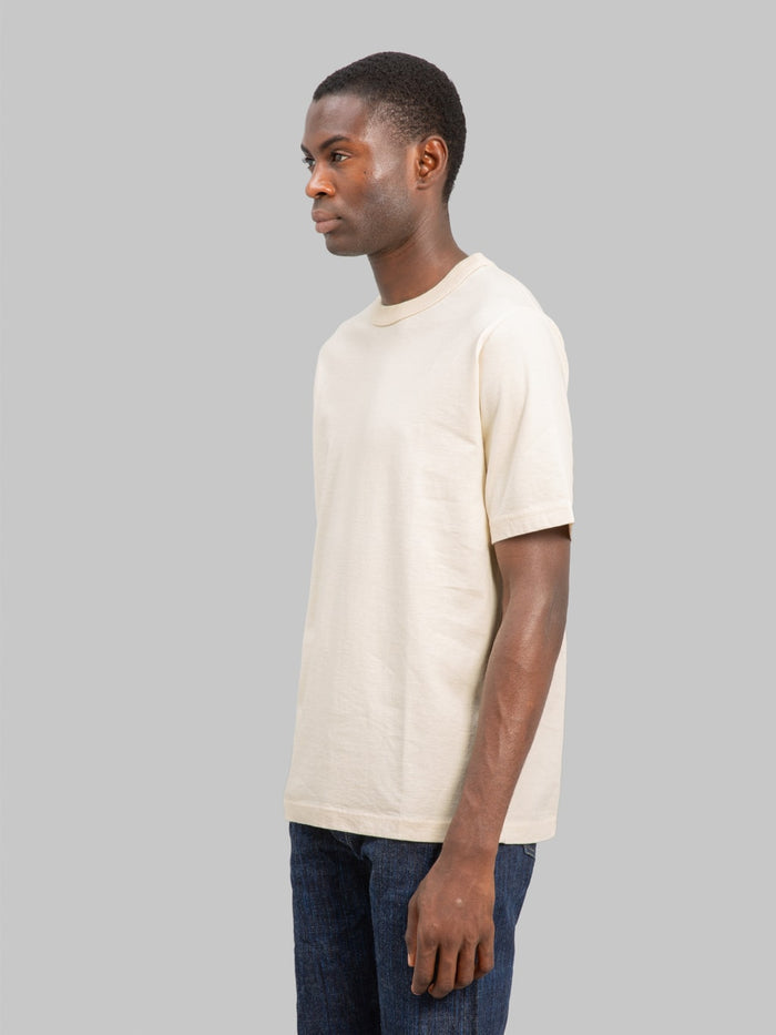 Jackman Lead-Off T-Shirt Ecru 2025 - Redcast Heritage Co.