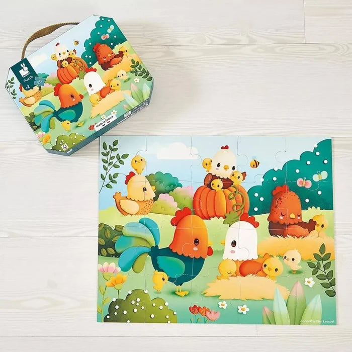 Janod Puzzle Welcome to the Farmyard 20 pcs - ebebek - Black Friday