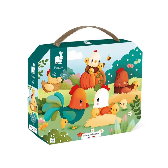Janod Puzzle Welcome to the Farmyard 20 pcs - ebebek - Black Friday