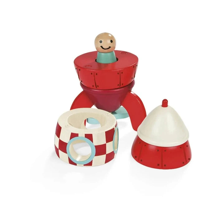 Janod Small Magnetic Rocket - ebebek - Black Friday