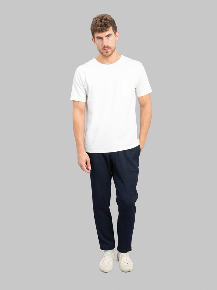 Japan Blue 11oz Sashiko Easy Tapered Pants - Redcast Heritage Co.