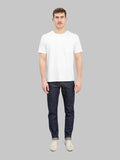 Japan Blue J304 Africa cotton Circle Straight selvedge Jeans front look