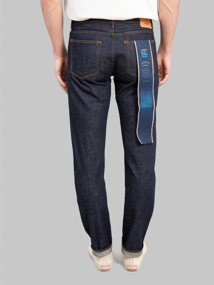Japan Blue J304 Africa cotton Circle Straight selvedge Jeans back fit