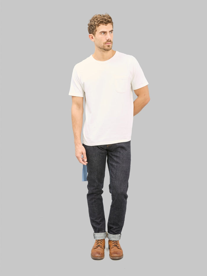 Japan Blue J327 17oz Straight Jeans styled