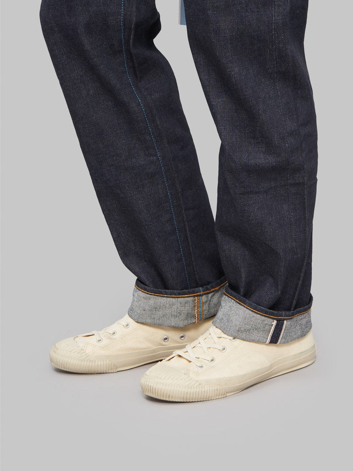 japan blue j414 us cotton circle classic straight selvedge jeans selvedge