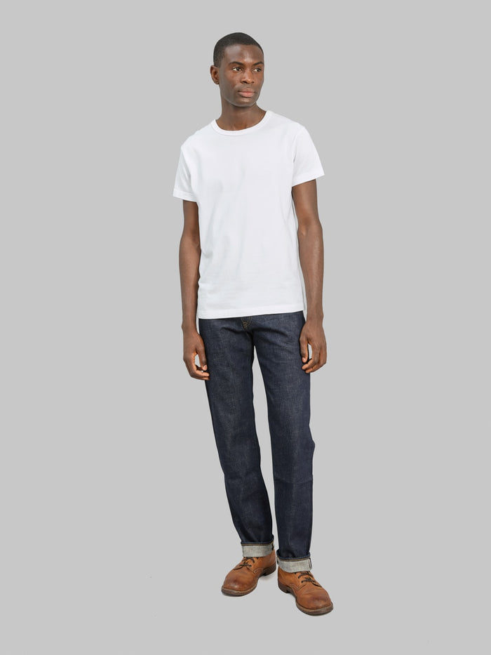 Japan Blue J404 12.5oz Africa cotton Circle Classic Straight Jeans - Redcast Heritage Co.