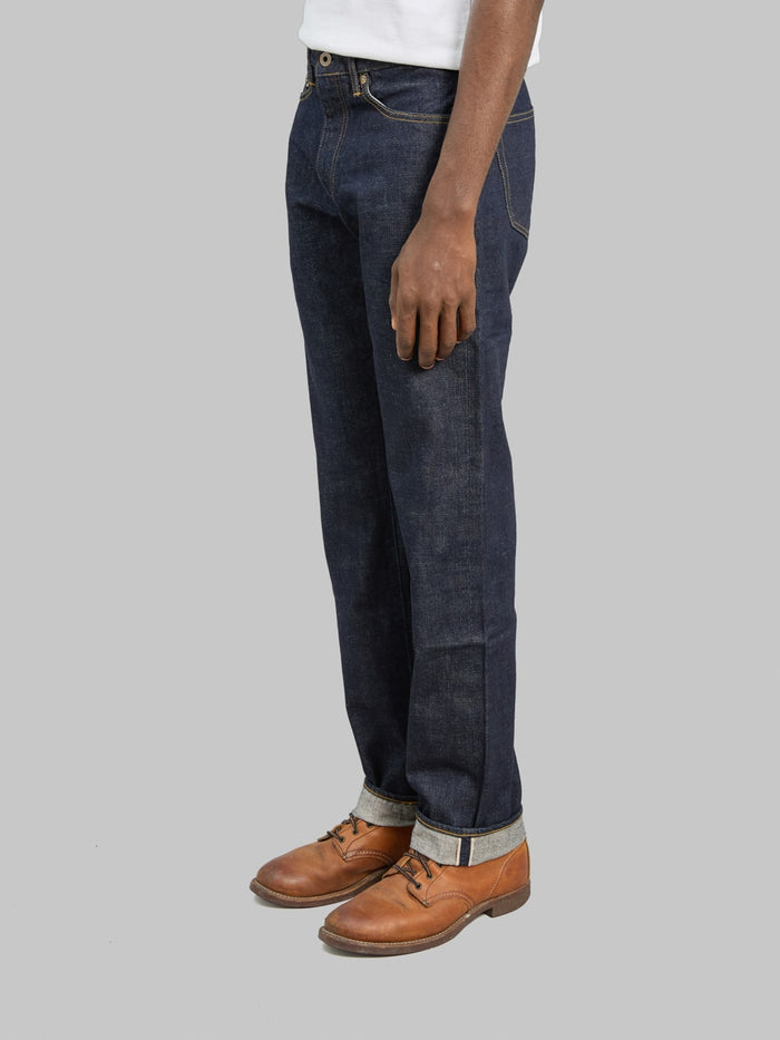 Japan Blue J404 12.5oz Africa cotton Circle Classic Straight Jeans - Redcast Heritage Co.