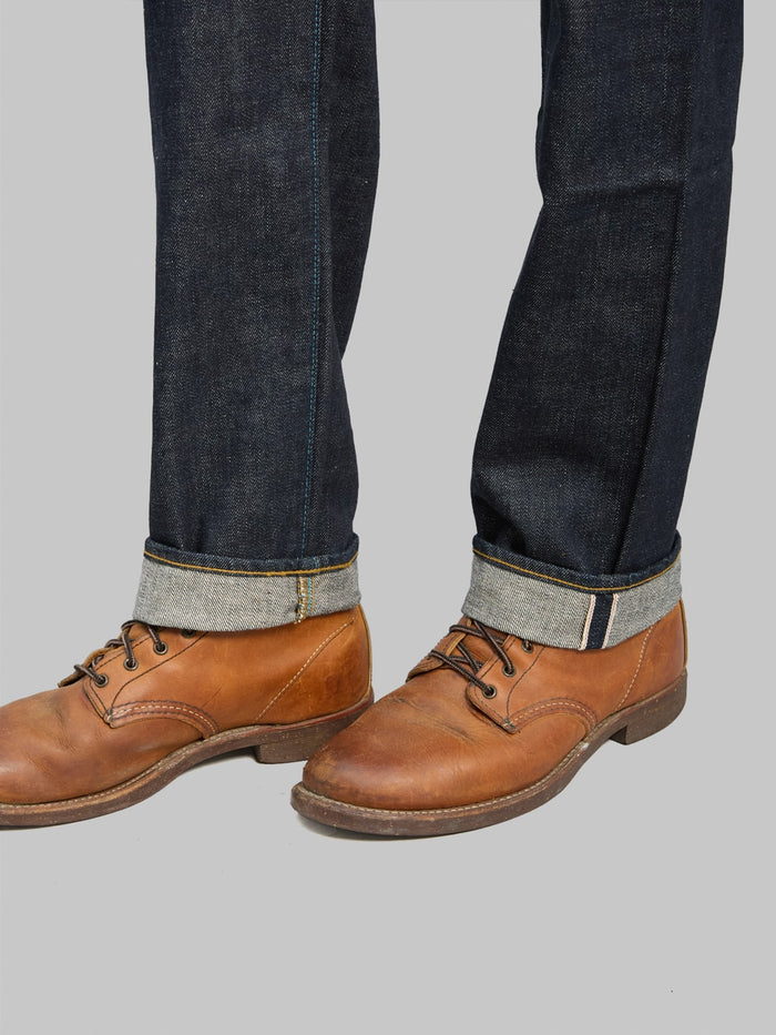 Japan Blue J404 12.5oz Africa cotton Circle Classic Straight Jeans - Redcast Heritage Co.