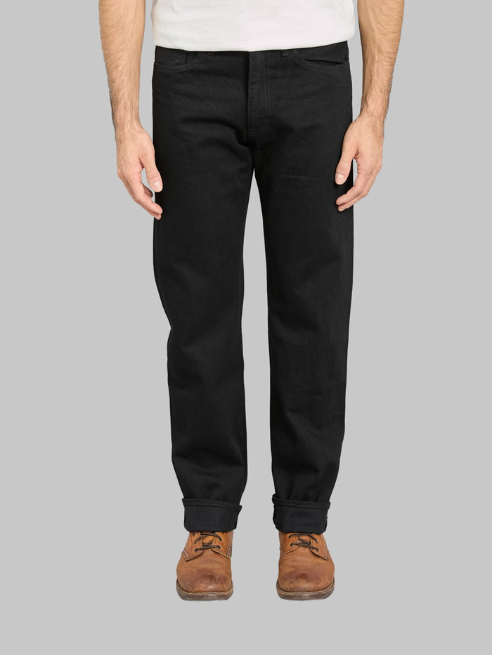 Japan Blue J414 US Cotton Circle Straight Black rise