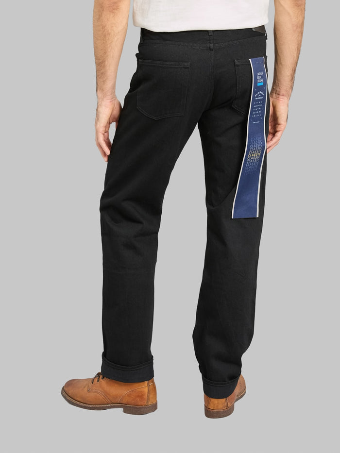 Japan Blue J414 US Cotton Circle Straight Black fit
