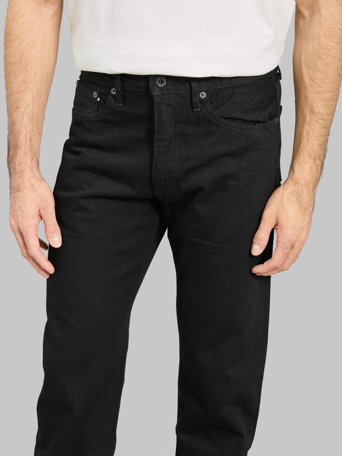 Japan Blue J414 US Cotton Circle Straight Black inseam