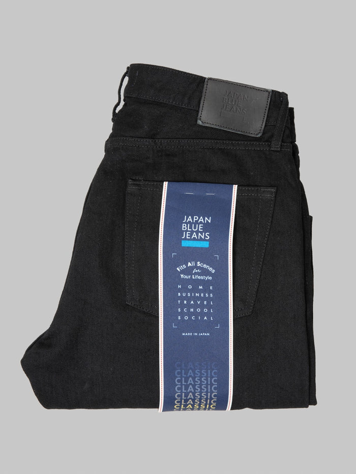 Japan Blue J414 US Cotton Circle Straight Black jeans