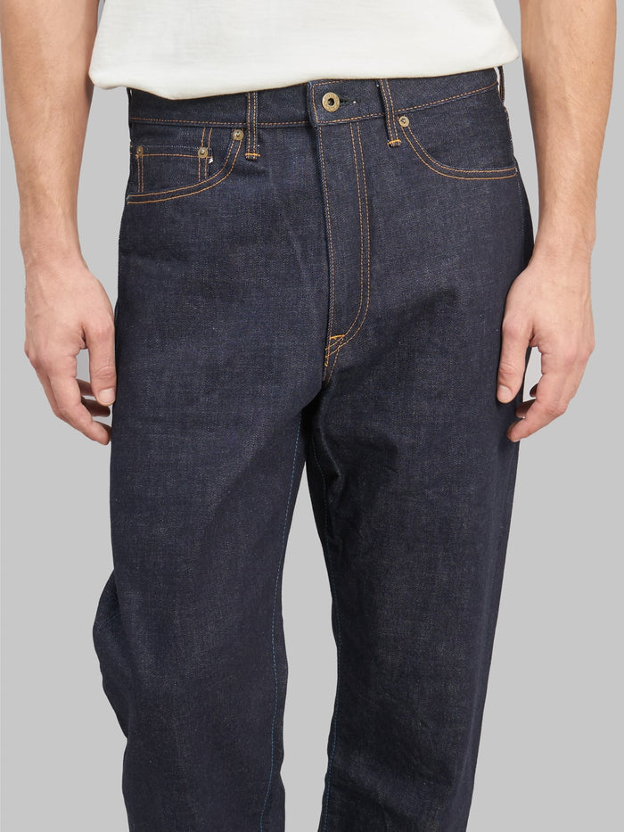 japan blue j501 us cotton circle loose selvedge jeans  waist
