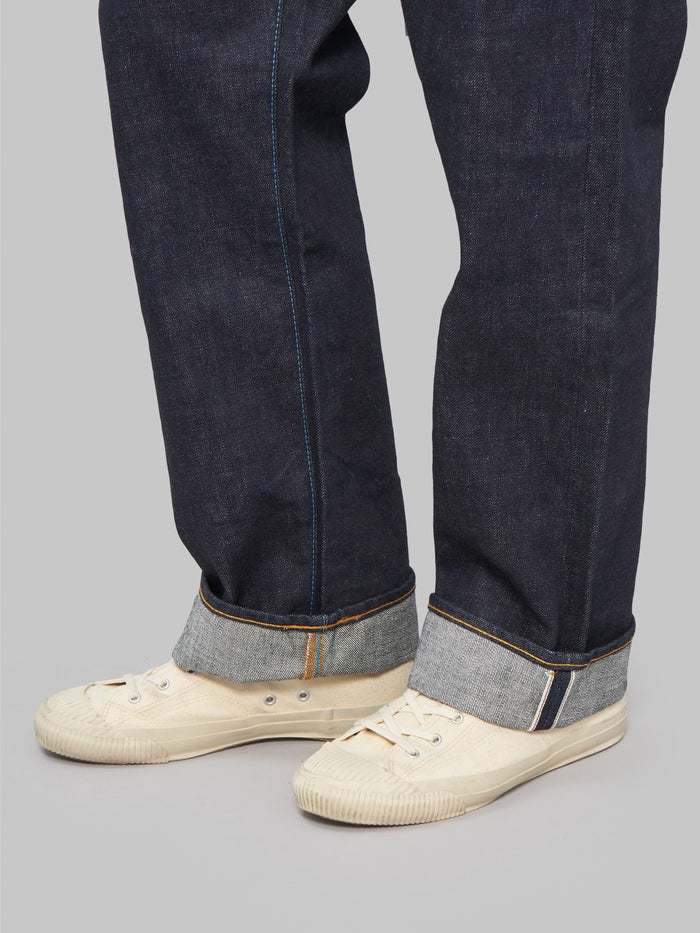 japan blue j501 us cotton circle loose selvedge jeans selvedge
