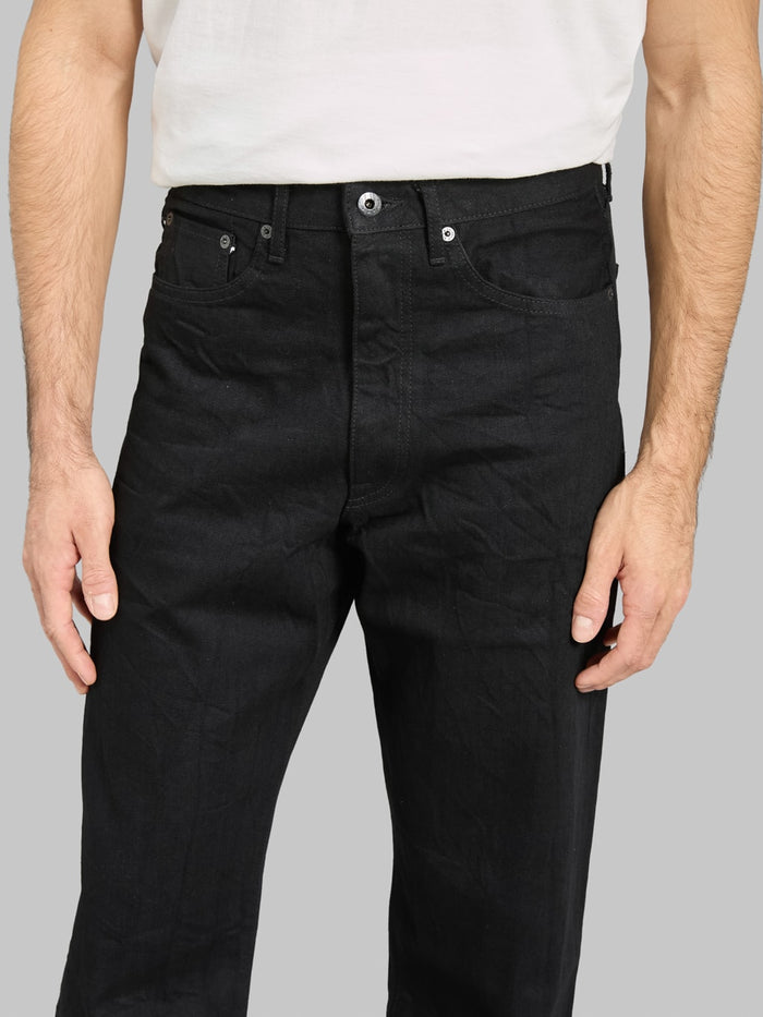 Japan Blue J514 14oz Loose Straight Black Jeans inseam