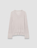 Jardin Silk Cotton Rib Jumper