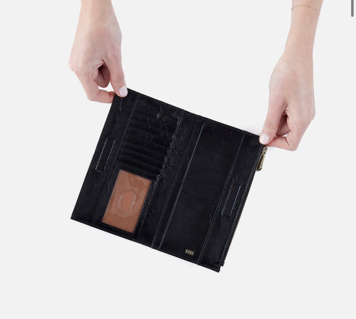 Jill Large Bifold Wallet | Black