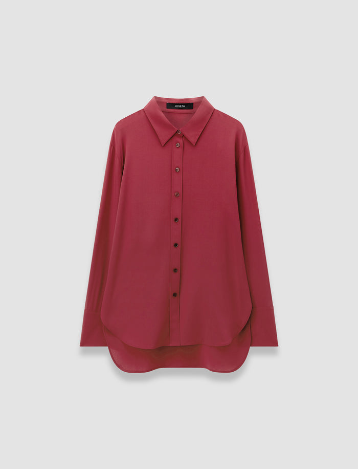 Joe Crepe de Chine Silk Blouse