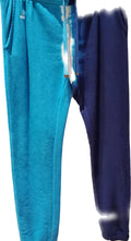 Jogging kangol bleu foncer ,separation blanche et bleu pale