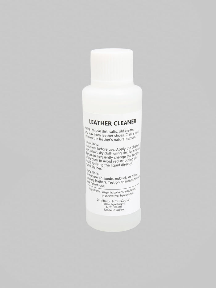 John Lofgren Leather Cleaner instructions